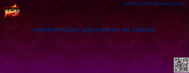 Combinações pagadoras na tabela Ultimate Hot